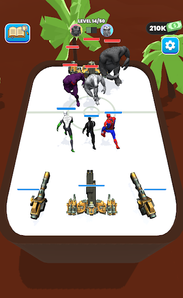 Merge Master Superhero Battle Mod Schermafbeelding 2