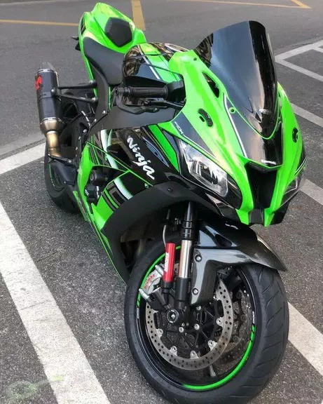 Kawasaki Ninja ZX10r Wallpaper ဖန်သားပြင်ဓာတ်ပုံ 2