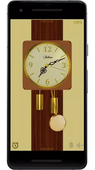 Modern Pendulum Wall Clock Ảnh chụp màn hình 0