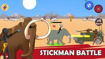 Age of Stickman Battle of Empires Ekran Görüntüsü 3