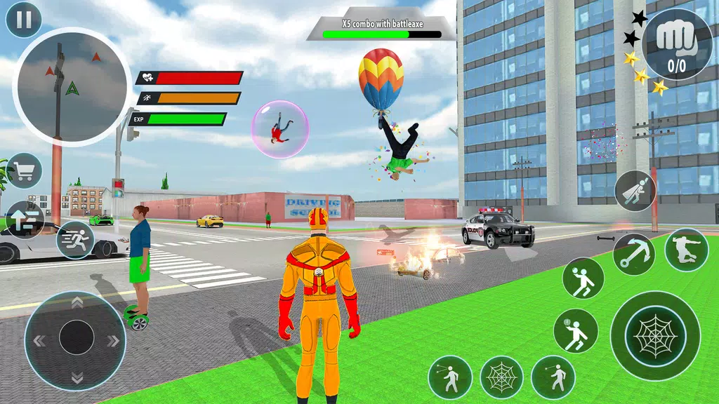 Police Robot Rope Hero Game 3d应用截图第3张