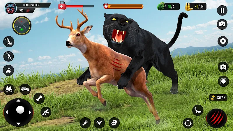 Black Panther Simulator Games 螢幕截圖 1