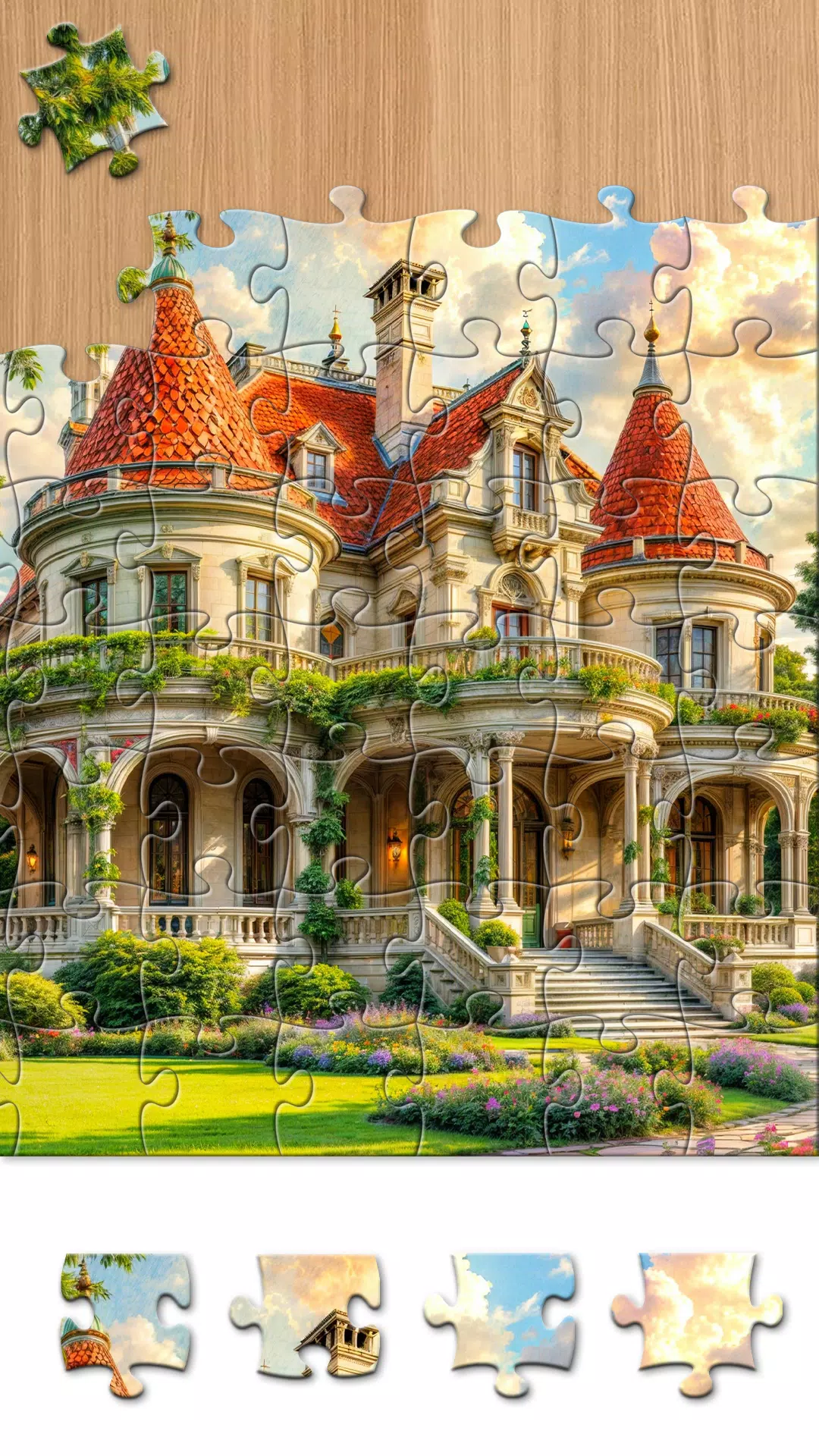 Dream Home Jigsaw Puzzles Captura de pantalla 0