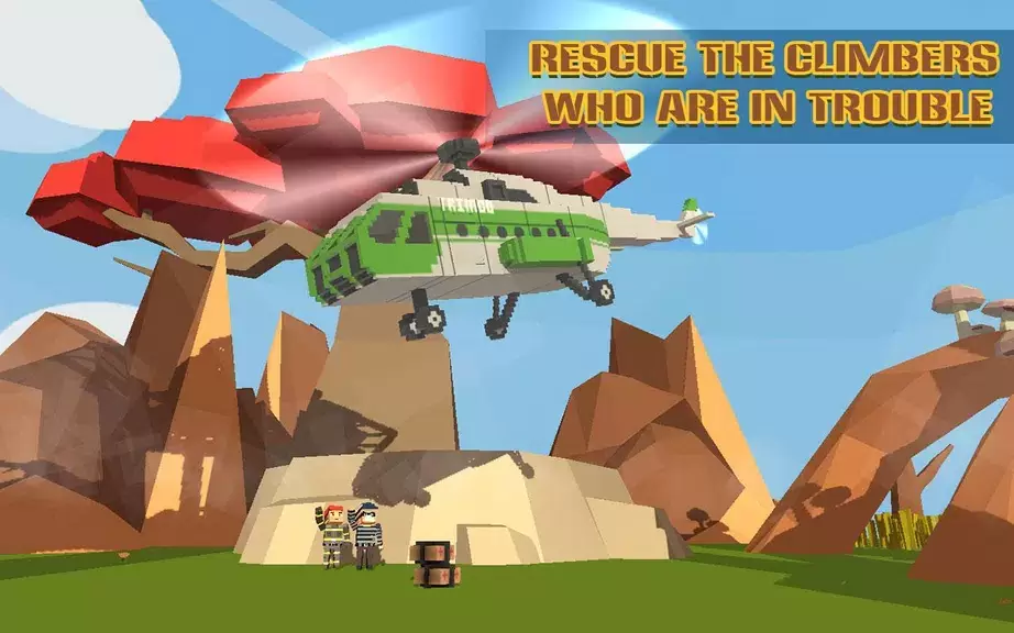 Helicopter Rescue Sky City Zrzut ekranu 2