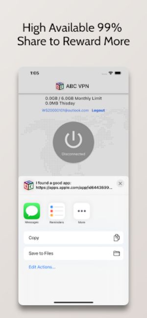 ABC VPN - Very Easy Good VPN Captura de tela 2