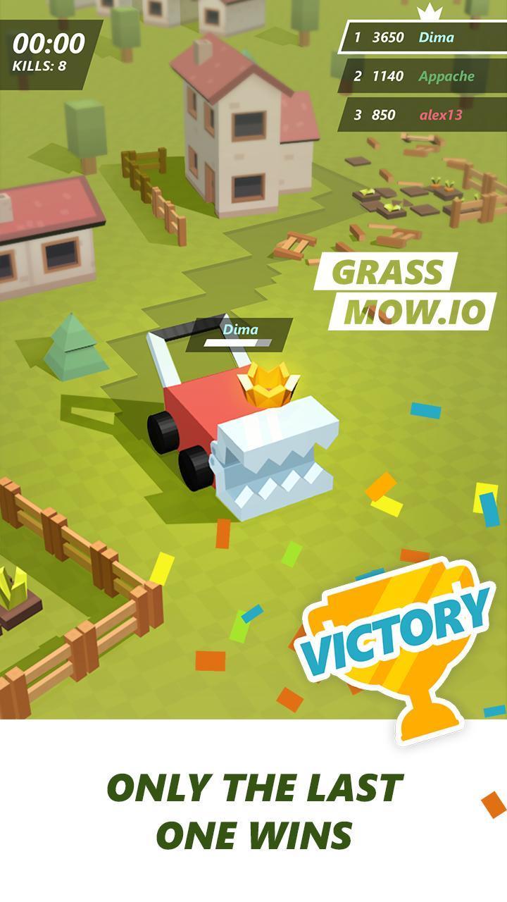 Grass mow.io - survive Zrzut ekranu 2