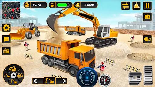 Sand Excavator Simulator 3D Schermafbeelding 2