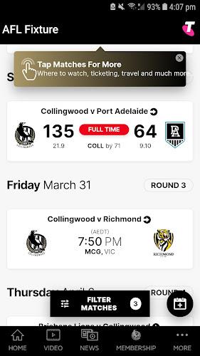 Collingwood Official App Ảnh chụp màn hình 3