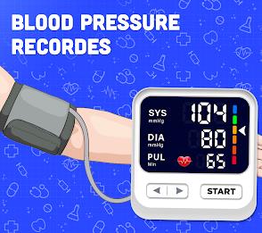 Blood Pressure Monitor BP Info Screenshot 0