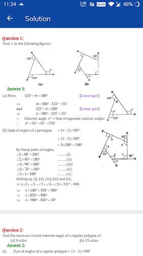 Class 8 Maths Solution NCERT Ekran Görüntüsü 2