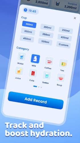 Water Reminder - Drink Tracker Captura de pantalla 1