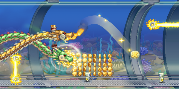 Jetpack Joyride - 疯狂喷气机应用截图第0张