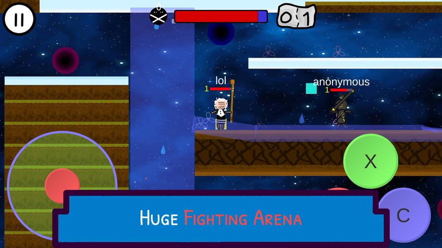 FTB: Stickman Fighting PVP スクリーンショット 1