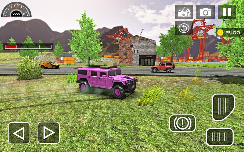 6x6 Truck Offroad Driving Sim 螢幕截圖 3