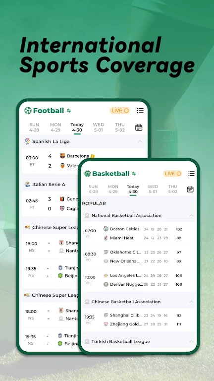 Xscorez - Euro Live Scores Captura de tela 0