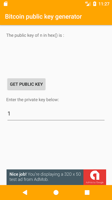 Bitcoin Public Key Generator Mod ภาพหน้าจอ 2