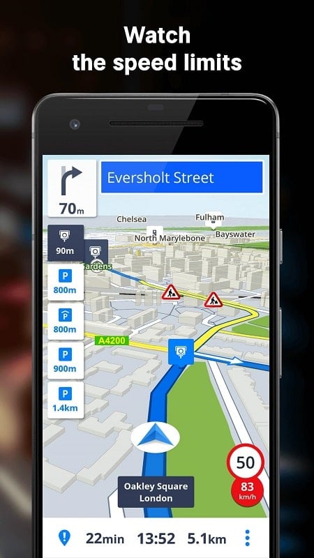 Sygic GPS Navigation & Maps ภาพหน้าจอ 1