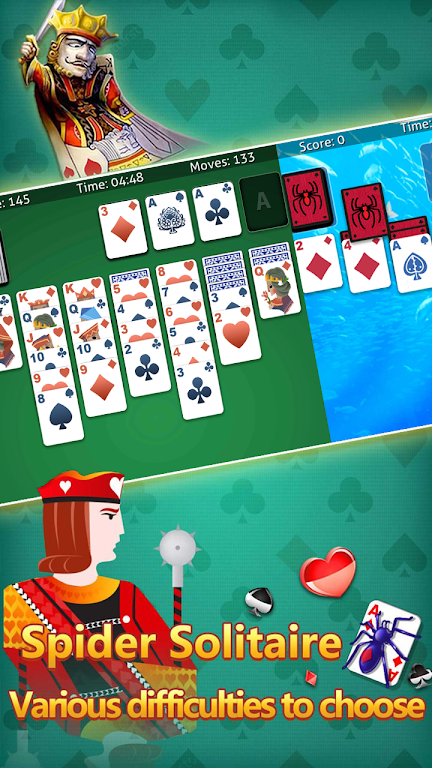 klondike solitaire :card shark স্ক্রিনশট 0