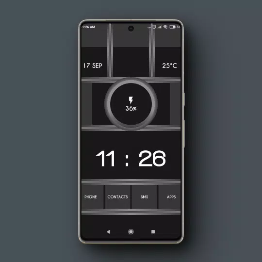 A37 Theme for KLWP 螢幕截圖 3