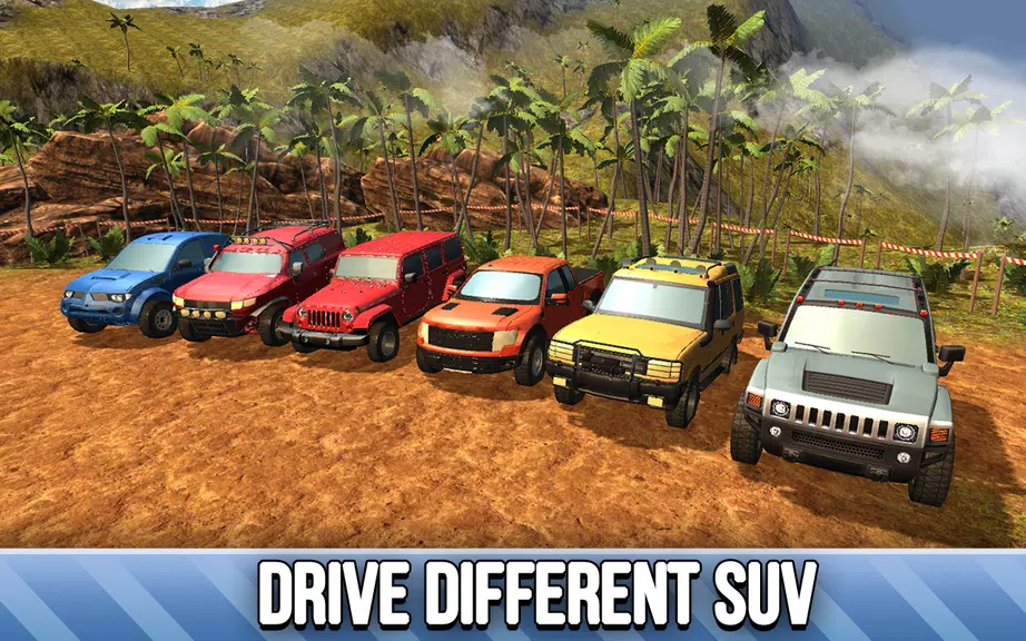 SUV 4x4 Rally Driving 螢幕截圖 1