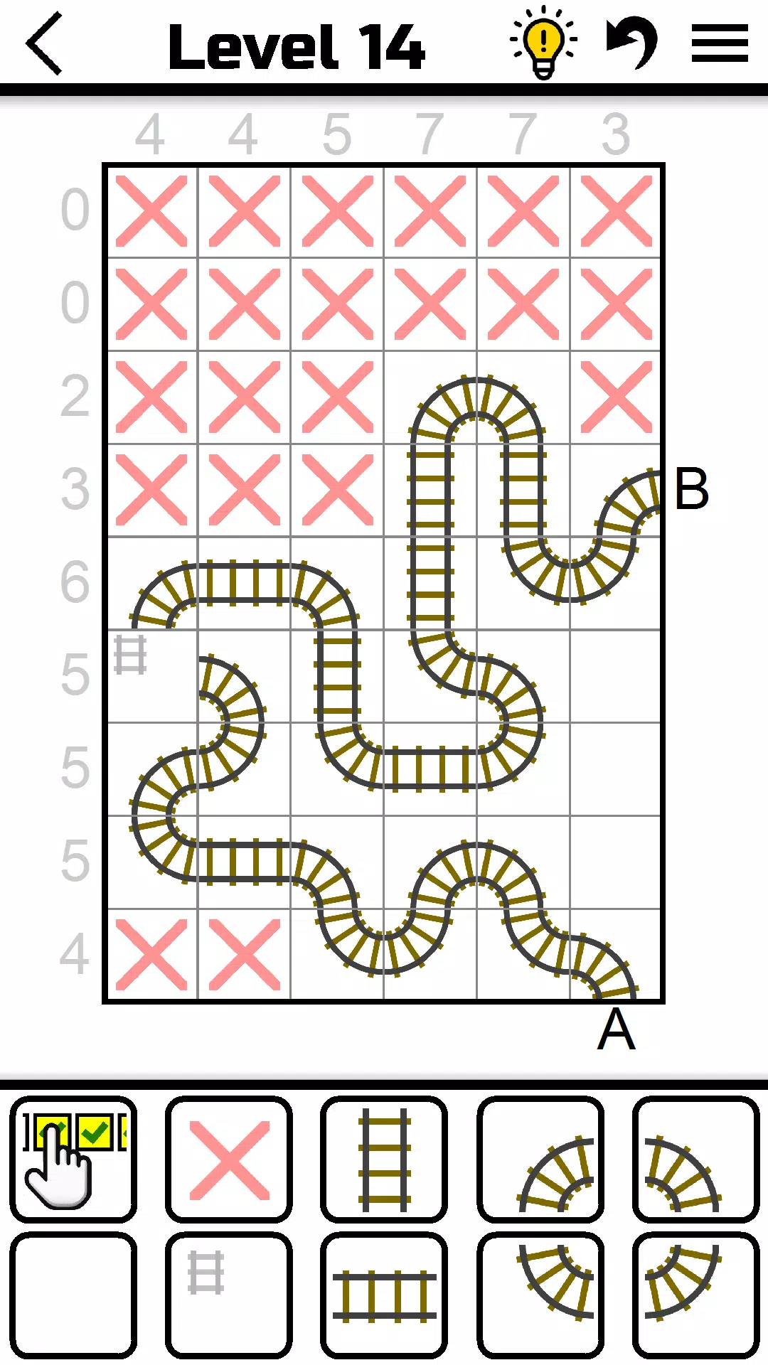 Train Tracks Puzzle Tangkapan skrin 1