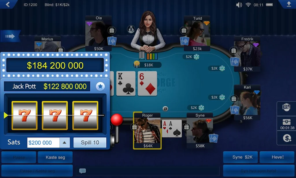 poker Norway hd स्क्रीनशॉट 2