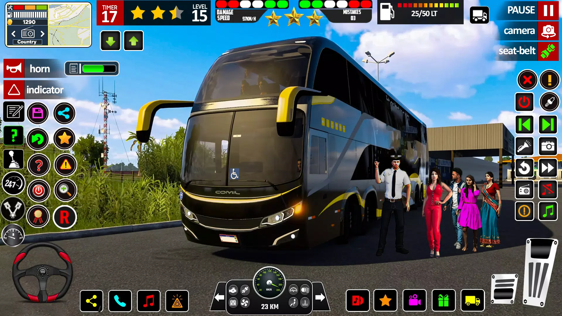 City Bus Simulator - Bus Drive ဖန်သားပြင်ဓာတ်ပုံ 2