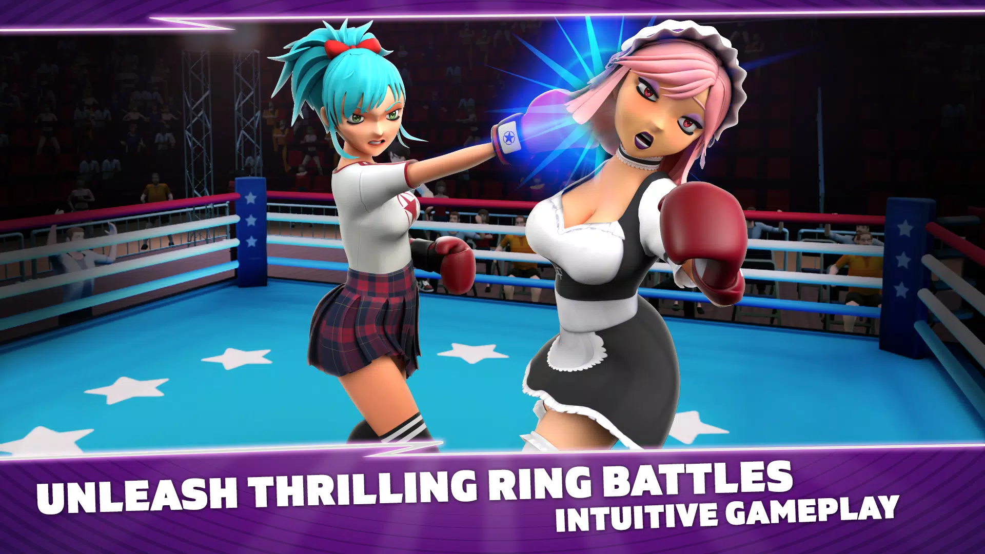 Boxing Babes II: Sexy Anime Ekran Görüntüsü 1