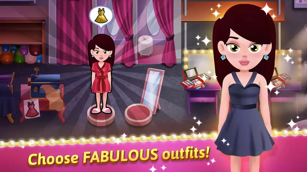 Model Salon Dash: Fashion Game ဖန်သားပြင်ဓာတ်ပုံ 1