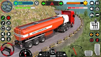 Oil Tanker Truck Driving Games स्क्रीनशॉट 0