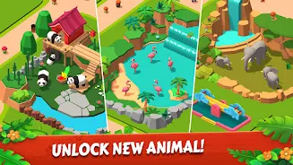 Zoo Tile - Match Puzzle Game Ekran Görüntüsü 1