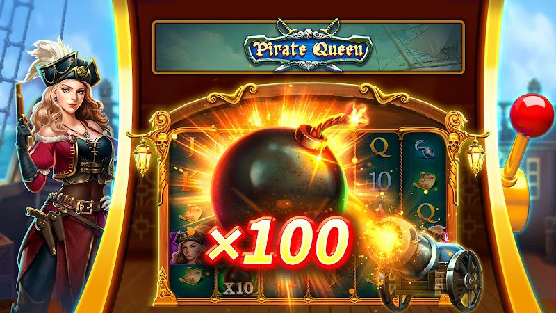 Pirate Queen Slot-TaDa Games スクリーンショット 2