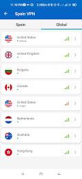 Spain VPN - Fast & Secure Screenshot 3