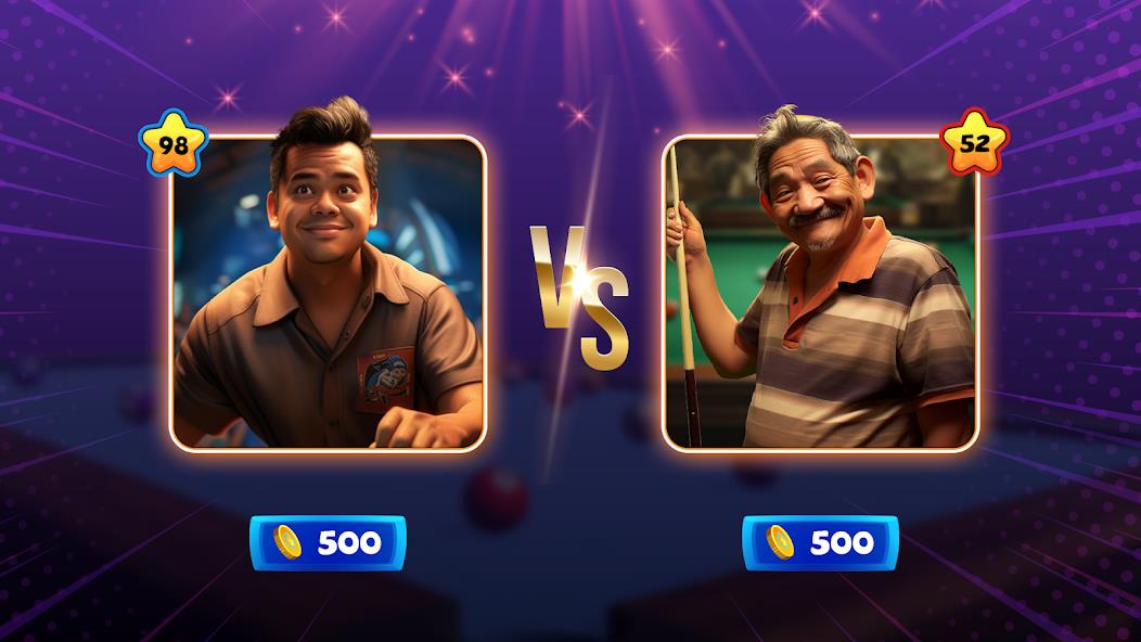 8 Ball Clash - Pool Billiards Mod Captura de tela 1