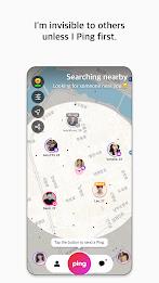 Schermata Ping - Finding nearby friends 3