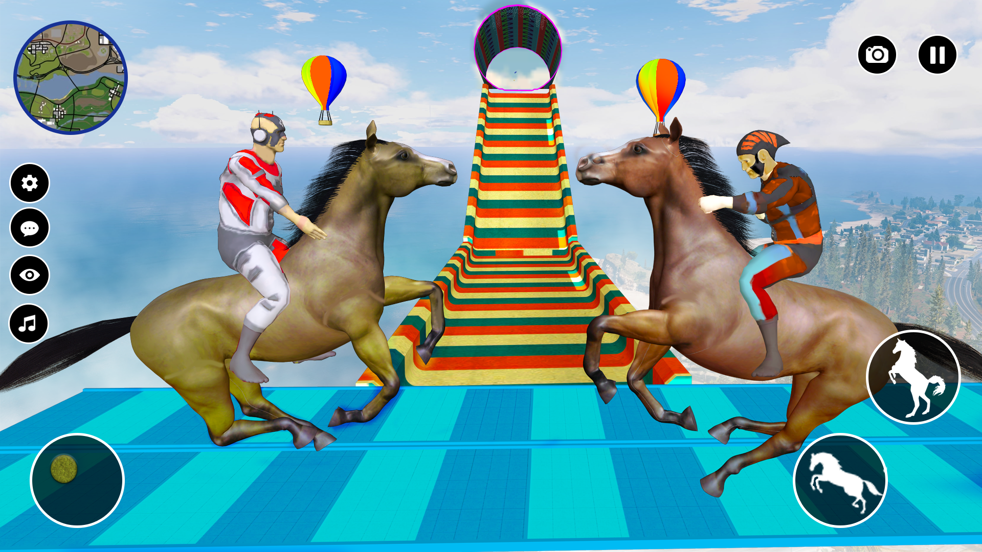 GT Horse Racing Games Horse 3d स्क्रीनशॉट 1