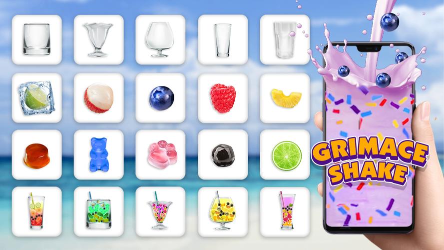 Boba Grimaces Shake Bubble Tea 스크린샷 2