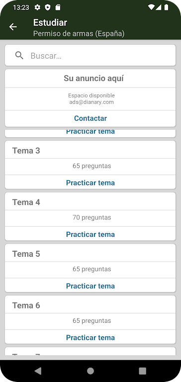 ExamenesCazador.com Captura de pantalla 1