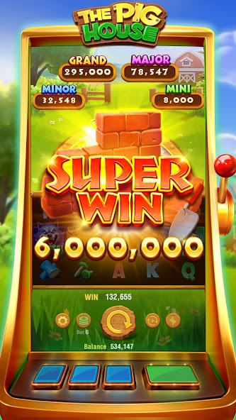 The Pig House Slot-TaDa Games 스크린샷 2