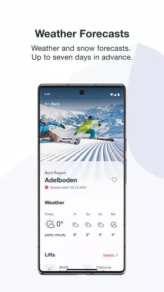 Swiss Snow Captura de tela 2
