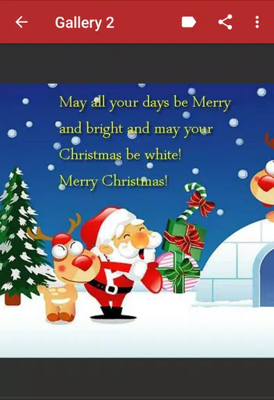 Merry Christmas Wishes Ảnh chụp màn hình 3