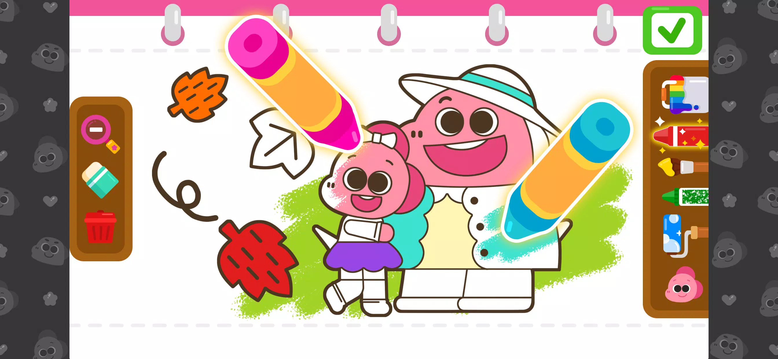 Cocobi Coloring & Games - Kids Tangkapan skrin 3