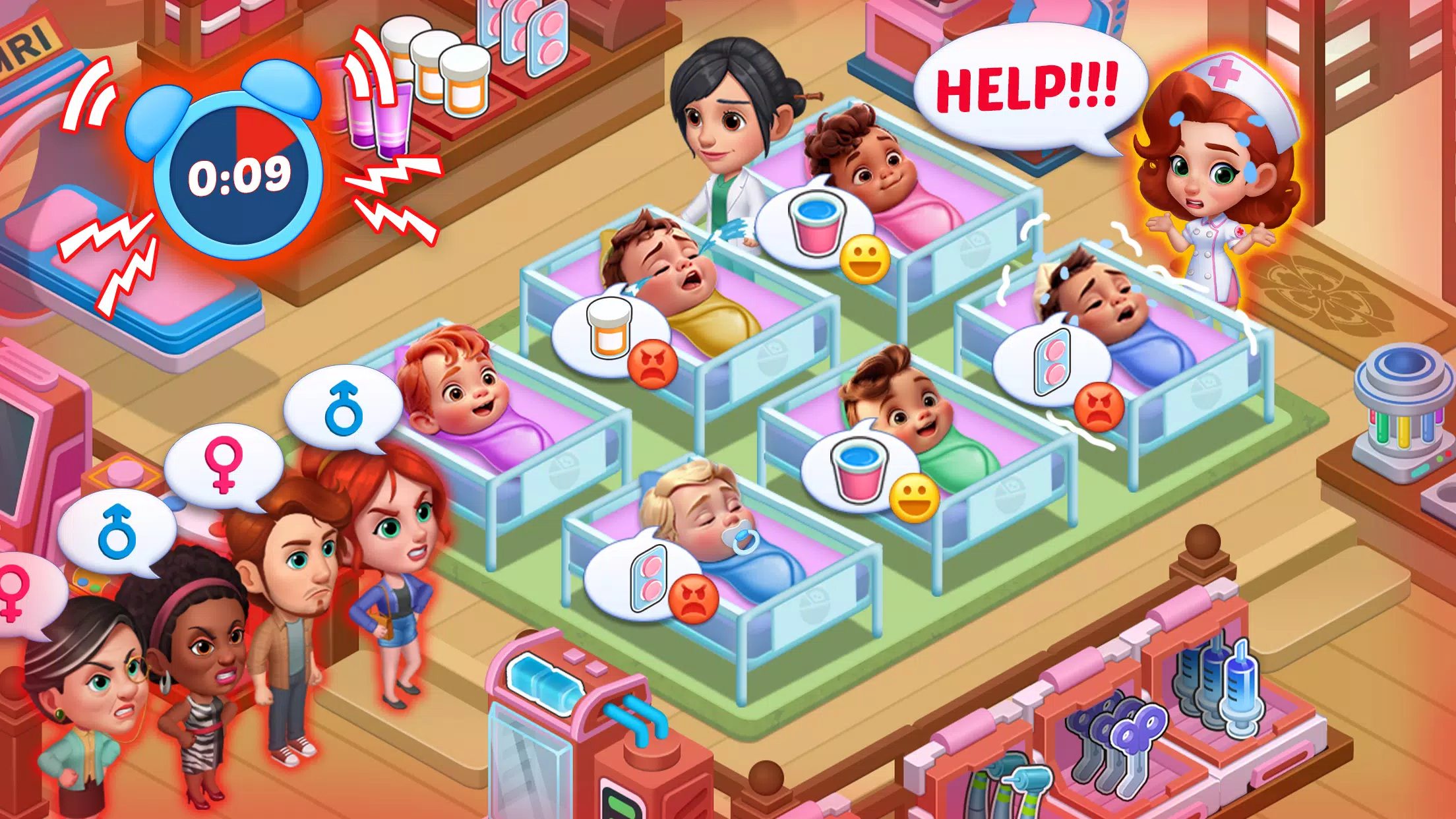 Hospital Frenzy 螢幕截圖 3