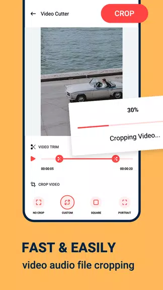 Video Cutter, Cropper, Audio C Скриншот 3