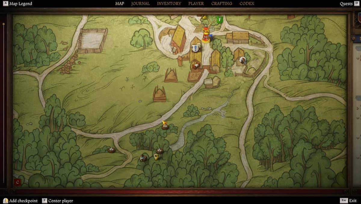 Herb Paris Location in Kingdom Come: Deliverance 2