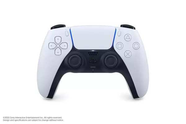 Witte dualsense -controller
