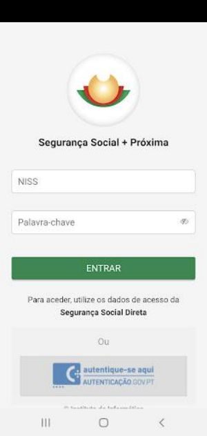 Segurança Social Schermafbeelding 0