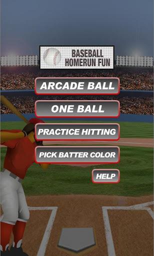 Baseball Homerun Fun ဖန်သားပြင်ဓာတ်ပုံ 2