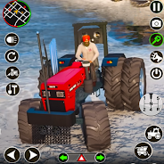 Indian Farming Tractor Driving Скриншот 1