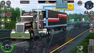 Schermata US Cargo Truck Simulator Game 1